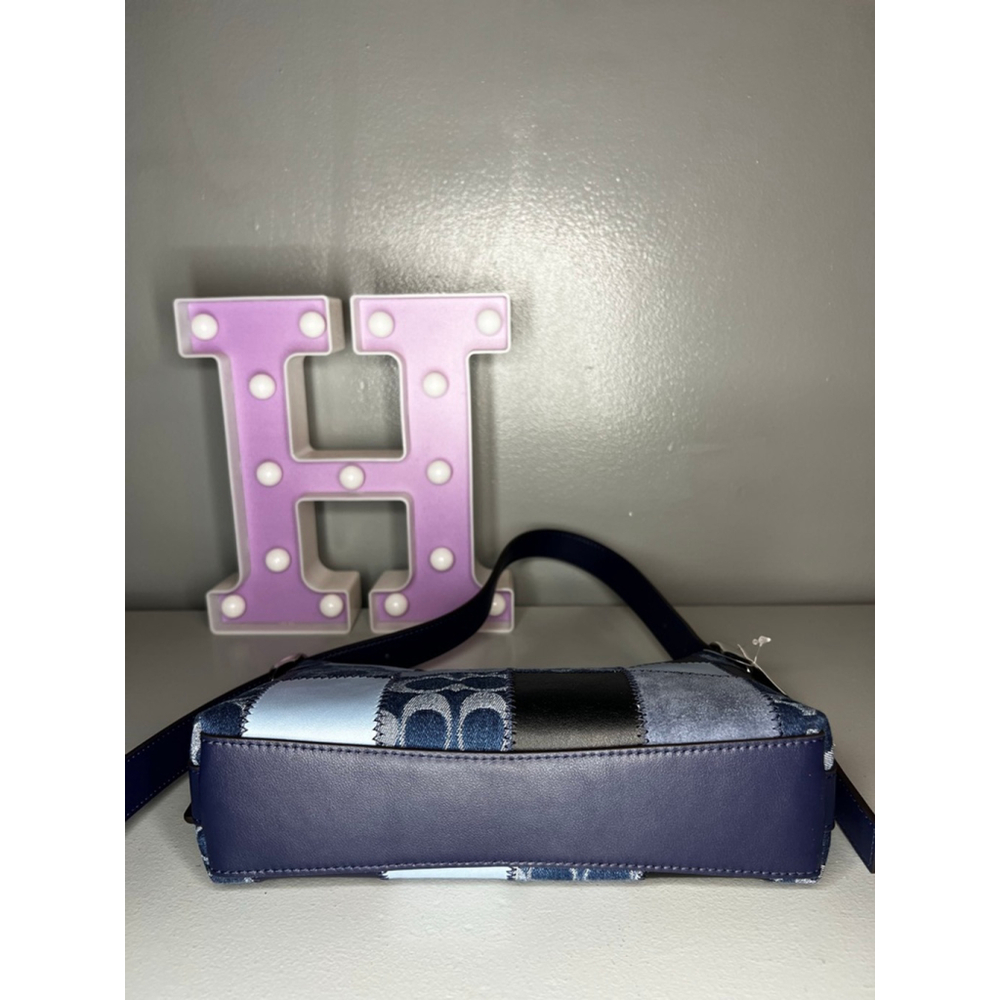 Coach Small Slouchy Shoulder Bag
In Upcrafted Patchwork - Denim Signature - Picture 5 of 12